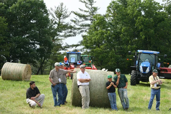 Hay demo