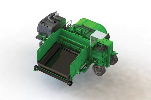 silage bagger