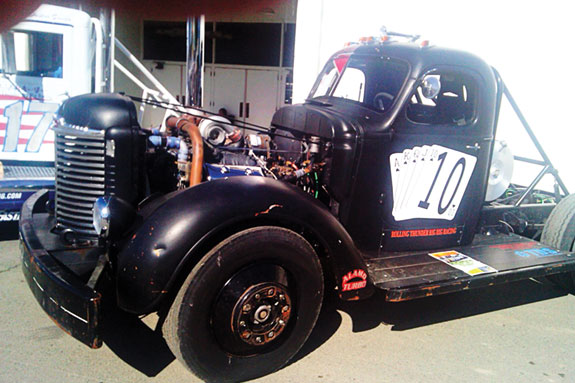 1947 International circle-track race truck