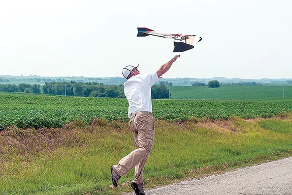 Matt Balderree Kansas State unmanned aircraft