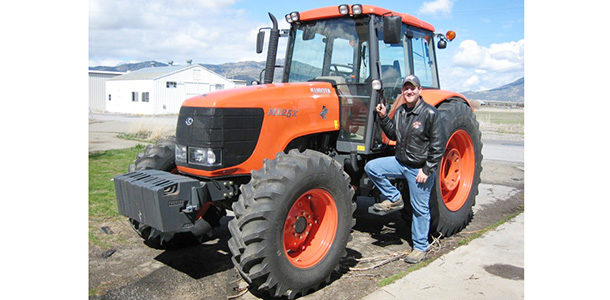 Brandon Fawaz tractor