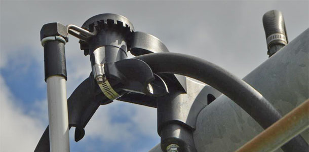 AquaDock sprinkler application