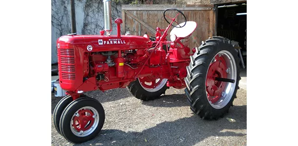 Old tractor