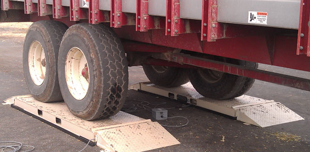 drive-over scale