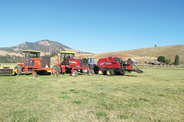 Berney's farm equipment