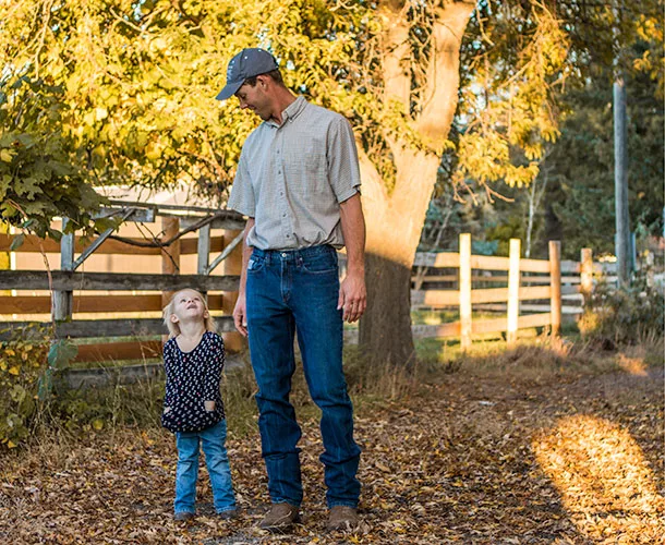 father and daughter