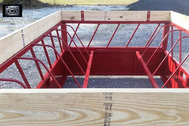 Central Welding Company bale feeder
