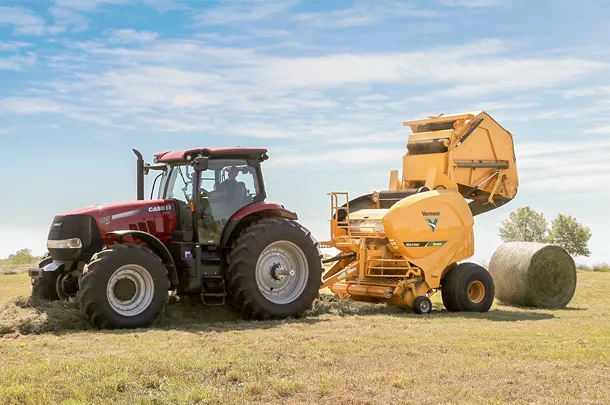 Vermeer baler