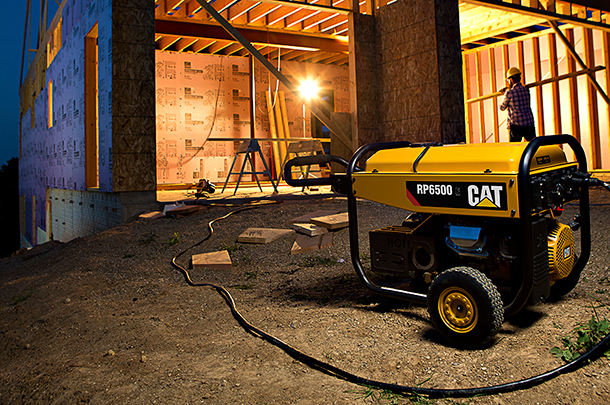 Caterpillar portable generator