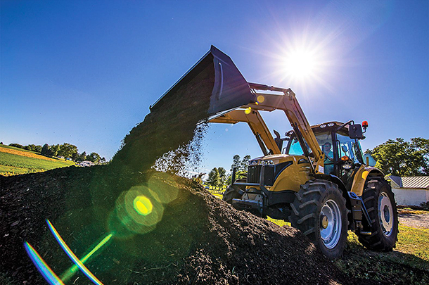 Challenger mid-range tractor