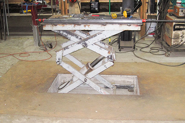 welding lift table