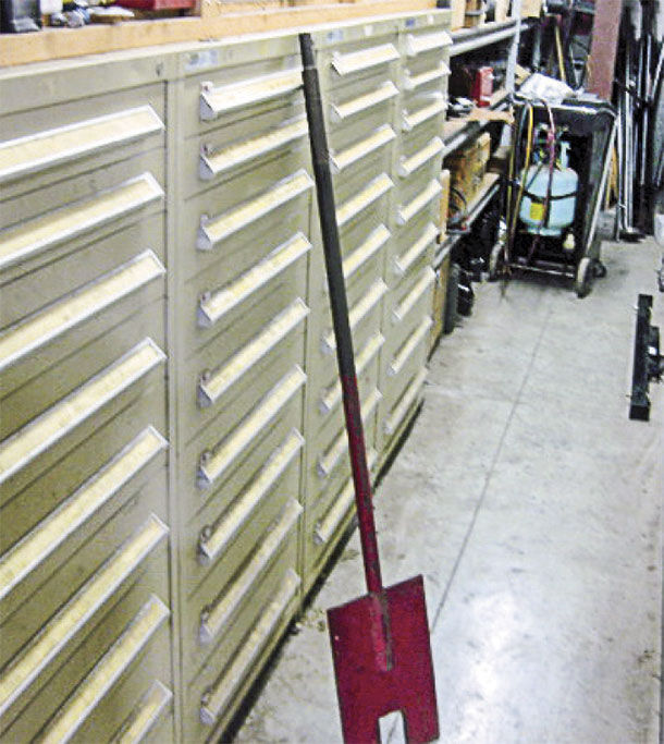 Tool used to measure the slip point