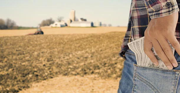 Household expenses vs. farm expenses