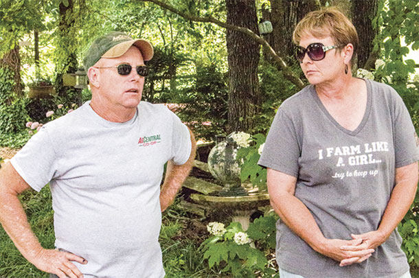 Brad and Kim Black manage two sides of their operation to make the whole farm run smoothly.