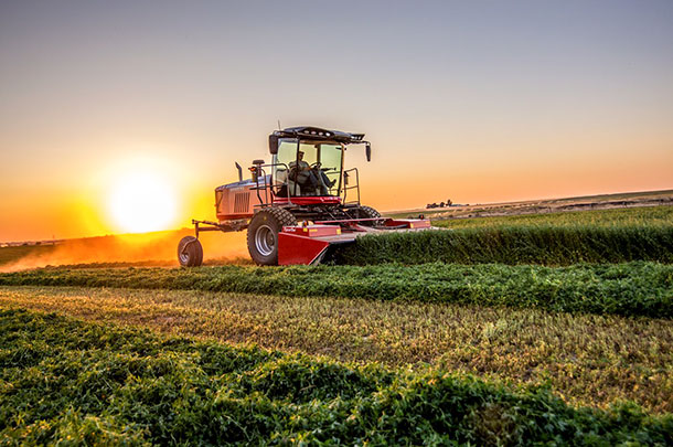 AGCO WR9900 Series self-propelled windrower
