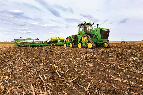 John Deere 9RX narrow track tractor