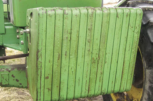 Tractor weights