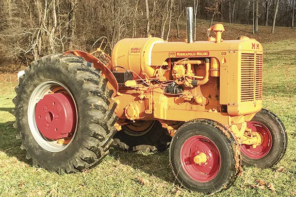 1953 Minneapolis-Moline GB-LP gas tractor 