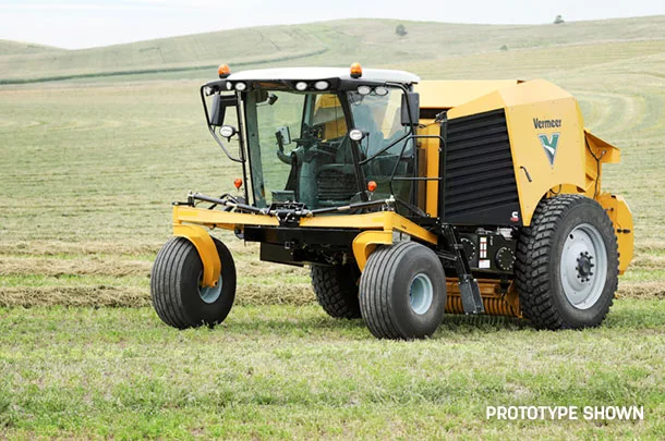 Vermeer prototype ZR5 self-propelled baler