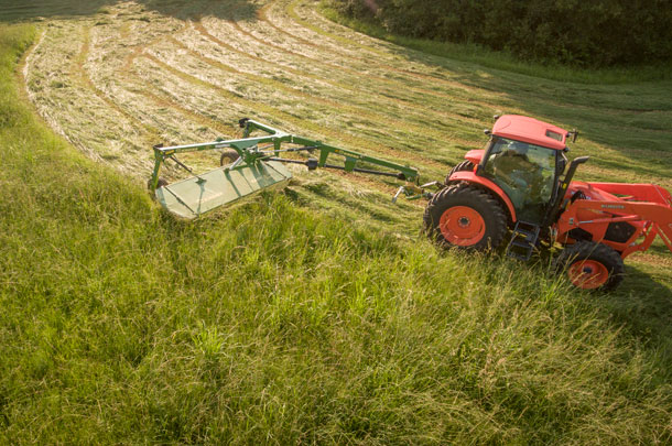 Krone disc mower