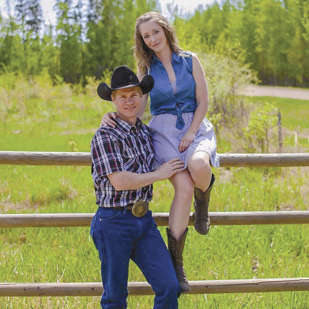 Steve and Amber Kenyon custom graze cattle