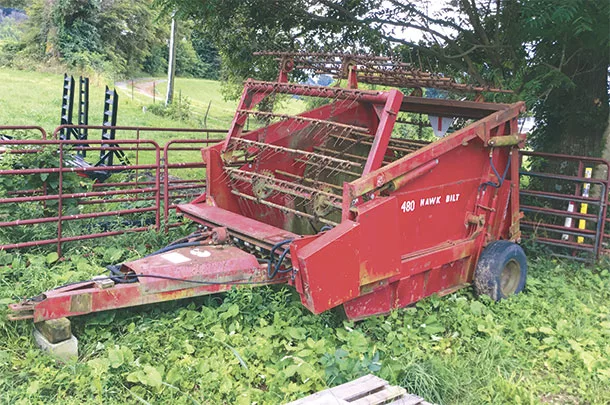 The Hawk-Built 490 Roll Baler