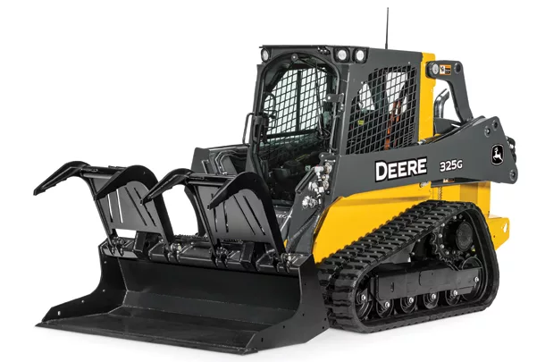 John Deere scrap grabble bucket