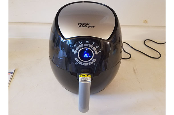 Step two: Set air fryer to 30 min