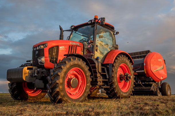 Kubota M7 tractor
