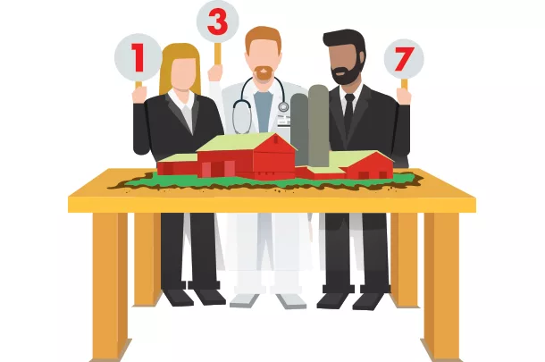 Bidding on property