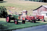 Old iron tractors