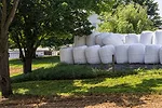 wrapped bales