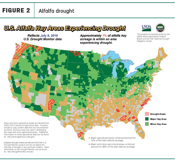 drought areas
