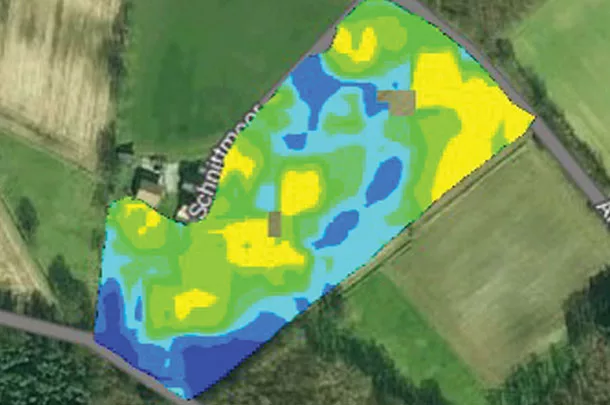 NIR system field mapping