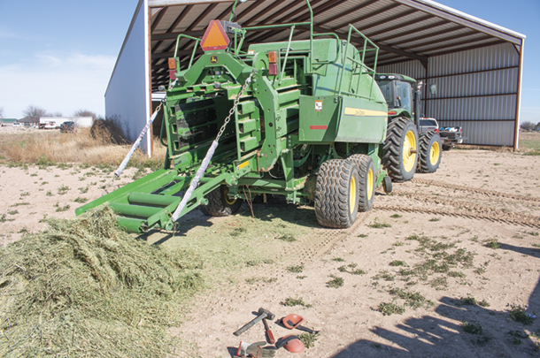 3x3 bale3rs to get the optimal amount of bales on each truck