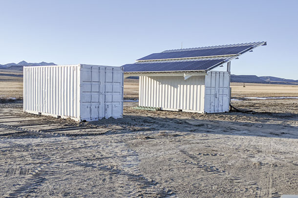 Generator and control room enclosures fro System B