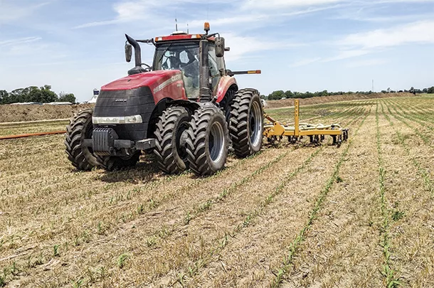 Working the fields
