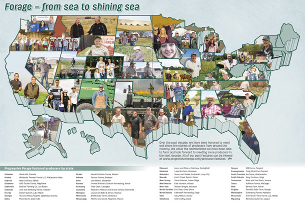 Forage - from sea to shining sea