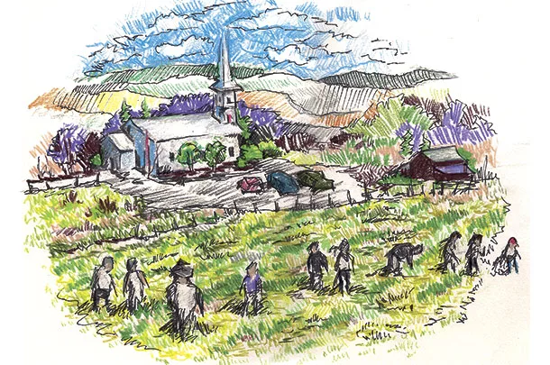 The valley
