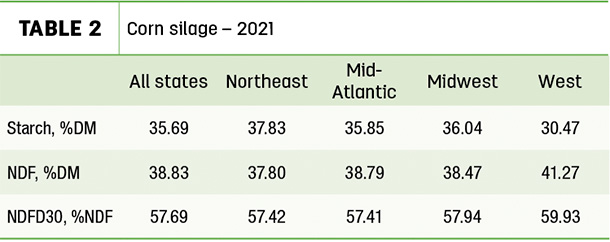 Corn silage - 2021