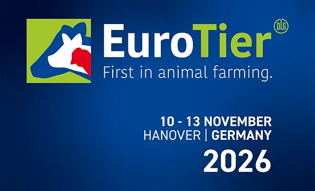Eurotier26 datum en blau